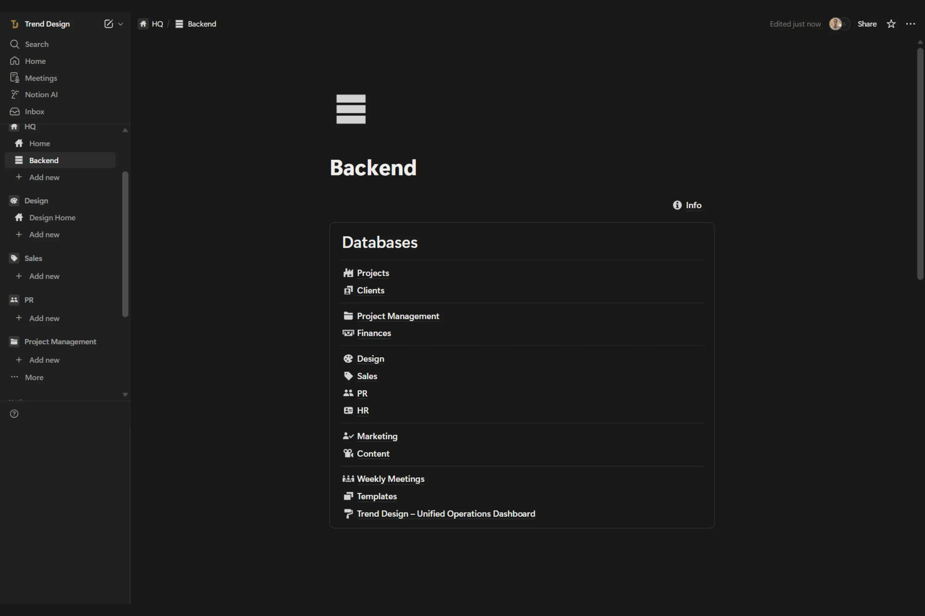 شركة Trend Design